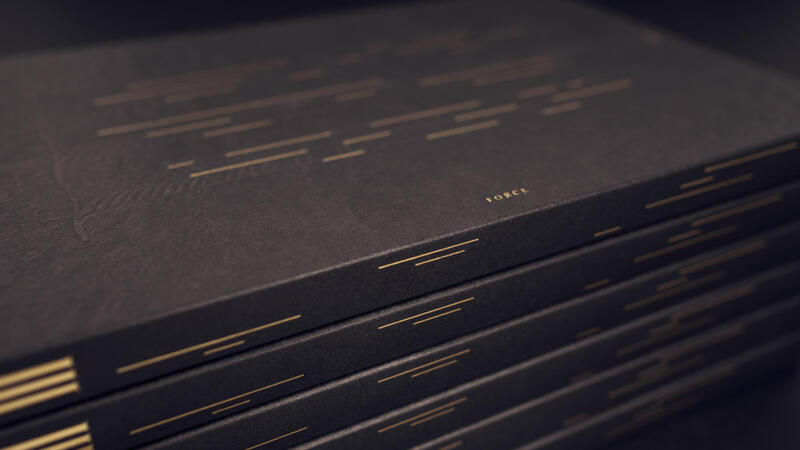 Typeforce III Gold Foil Stamped Cover and Spine